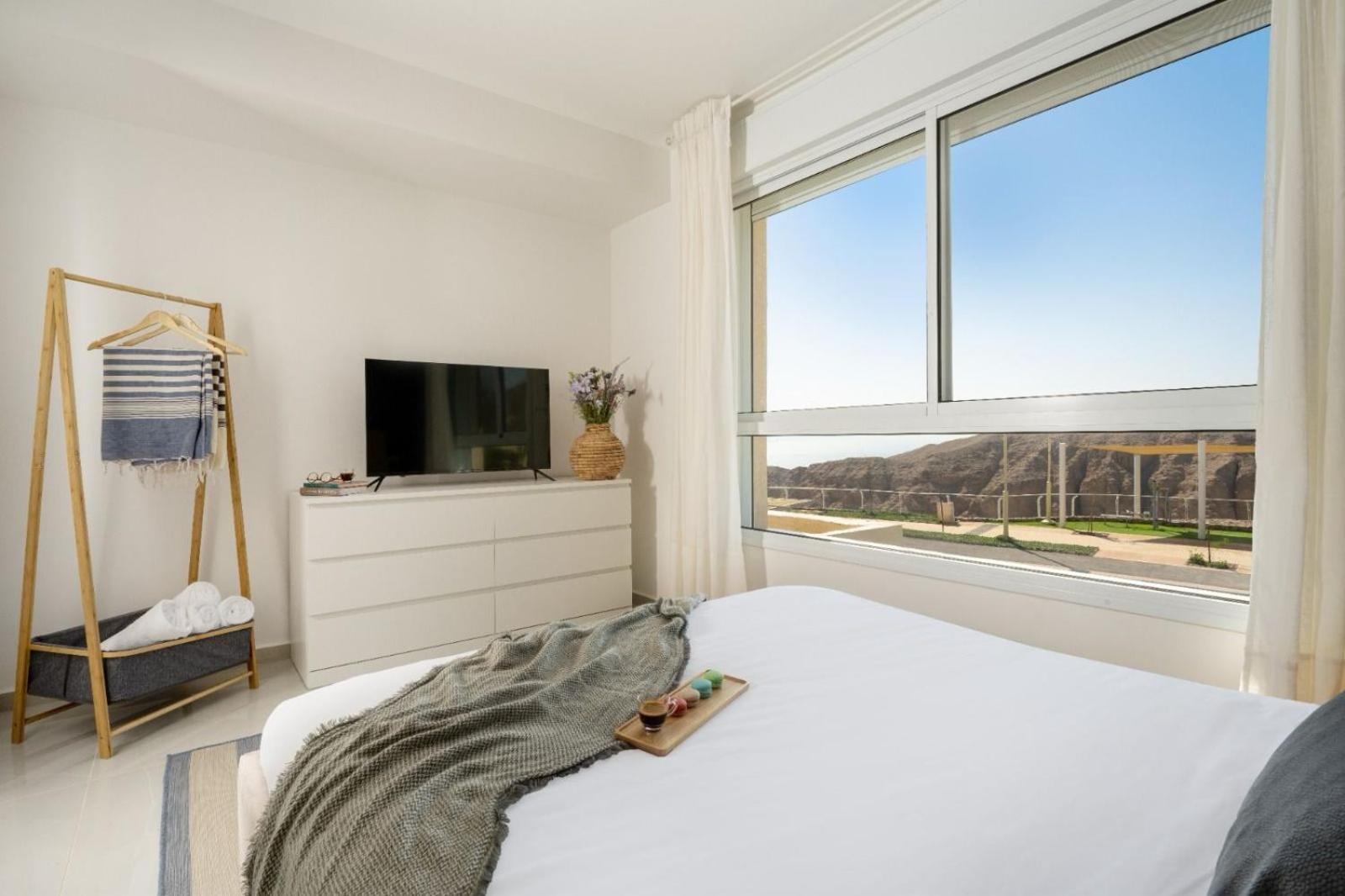 Ferienwohnung Mountain And Sea View - Penthouse With Private Pool Eilat Exterior foto
