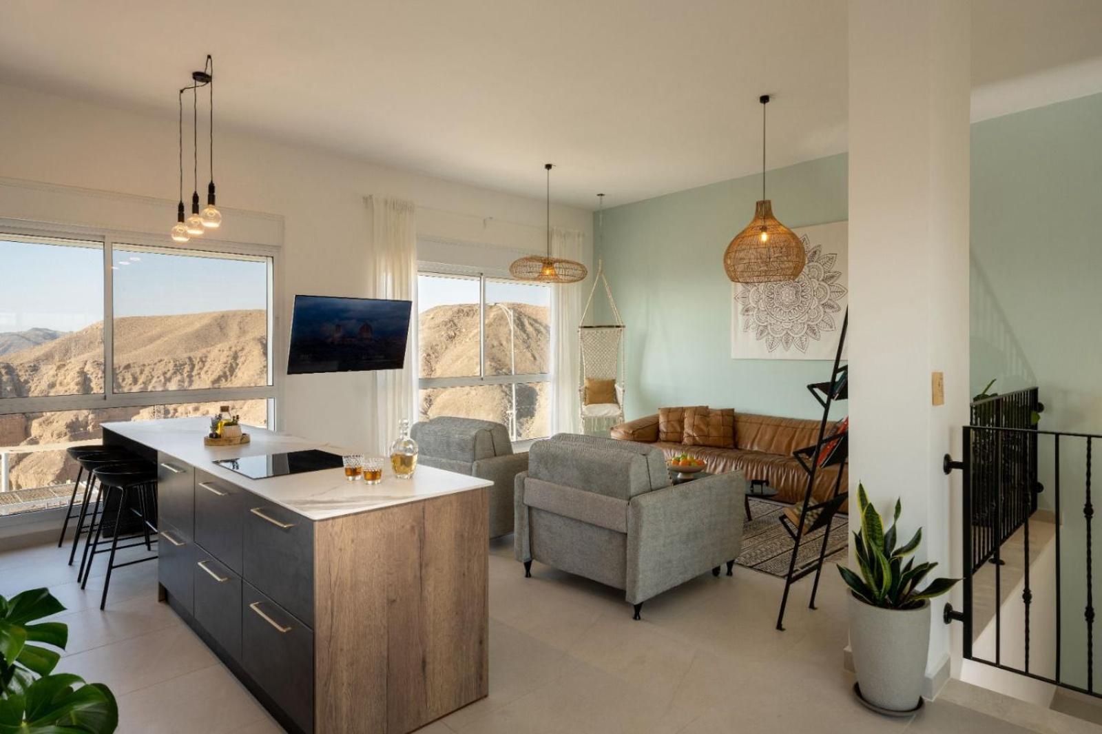 Ferienwohnung Mountain And Sea View - Penthouse With Private Pool Eilat Exterior foto