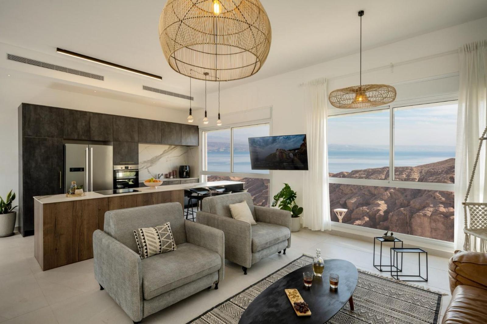 Ferienwohnung Mountain And Sea View - Penthouse With Private Pool Eilat Exterior foto